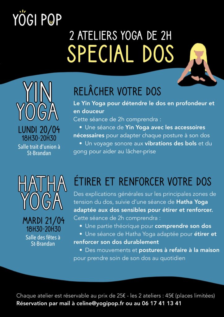 atelier yoga dos bretagne